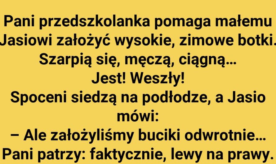 Jasio i zimowe buty