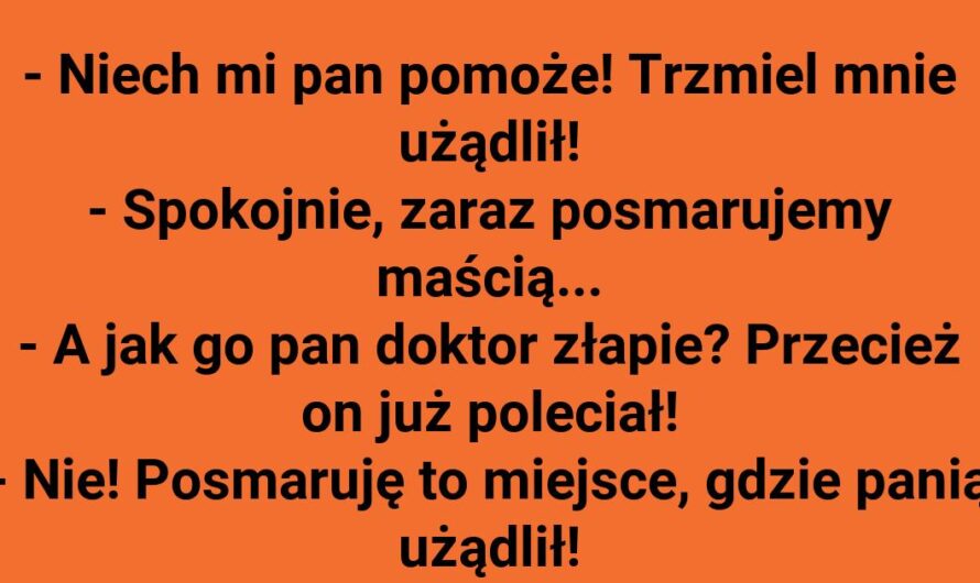 Gdzie użądlił trzmiel?